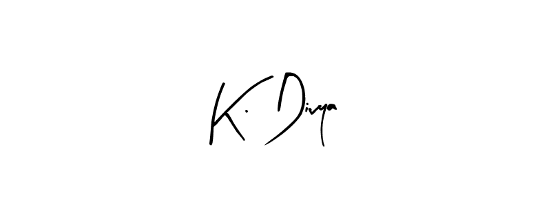 How to Draw K. Divya signature style? Arty Signature is a latest design signature styles for name K. Divya. K. Divya signature style 8 images and pictures png