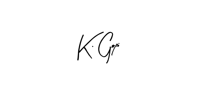 Make a short K. Gopi signature style. Manage your documents anywhere anytime using Arty Signature. Create and add eSignatures, submit forms, share and send files easily. K. Gopi signature style 8 images and pictures png