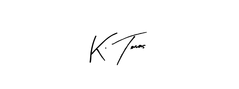 if you are searching for the best signature style for your name K. Tomas. so please give up your signature search. here we have designed multiple signature styles  using Arty Signature. K. Tomas signature style 8 images and pictures png