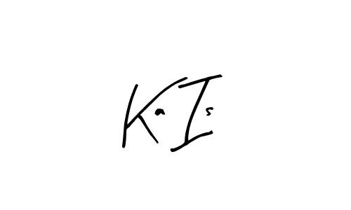 Make a beautiful signature design for name Ka Is. With this signature (Arty Signature) style, you can create a handwritten signature for free. Ka Is signature style 8 images and pictures png