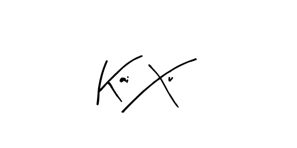 How to make Kai Xu signature? Arty Signature is a professional autograph style. Create handwritten signature for Kai Xu name. Kai Xu signature style 8 images and pictures png