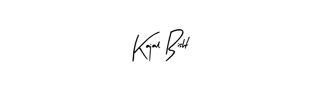 Make a beautiful signature design for name Kajal Bisht. With this signature (Arty Signature) style, you can create a handwritten signature for free. Kajal Bisht signature style 8 images and pictures png