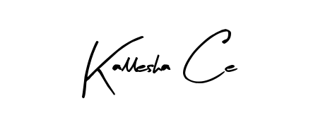 Enhance your business communications with Kallesha Ce signature in Arty Signature lettering. Clean, modern, and universally compatible. Kallesha Ce signature style 8 images and pictures png