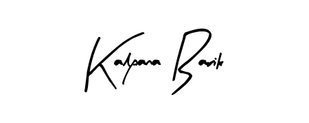 Make a beautiful signature design for name Kalpana Barik. With this signature (Arty Signature) style, you can create a handwritten signature for free. Kalpana Barik signature style 8 images and pictures png