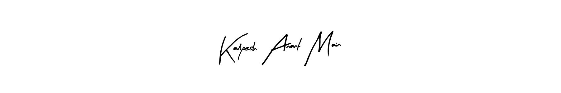 Once you've used our free online signature maker to create your best signature Arty Signature style, it's time to enjoy all of the benefits that Kalpesh Anant Main name signing documents. Kalpesh Anant Main signature style 8 images and pictures png
