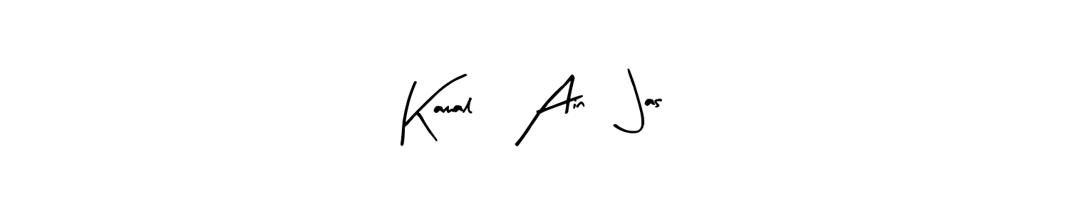 Use a signature maker to create a handwritten signature online. With this signature software, you can design (Arty Signature) your own signature for name Kamal, Ain, Jas. Kamal, Ain, Jas signature style 8 images and pictures png