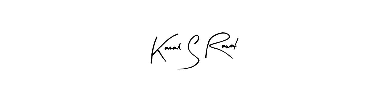 Arty Signature is a professional signature style that is perfect for those who want to add a touch of class to their signature. It is also a great choice for those who want to make their signature more unique. Get Kamal S Rawat name to fancy signature for free. Kamal S Rawat signature style 8 images and pictures png