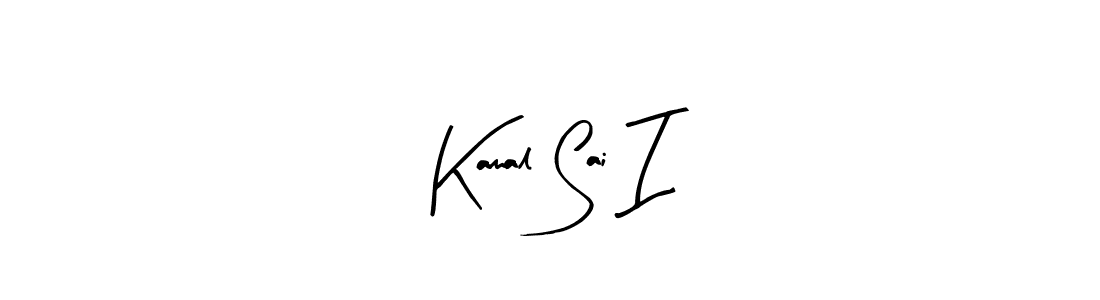 Also we have Kamal Sai I name is the best signature style. Create professional handwritten signature collection using Arty Signature autograph style. Kamal Sai I signature style 8 images and pictures png