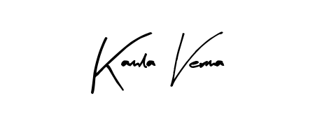 Arty Signature is a professional signature style that is perfect for those who want to add a touch of class to their signature. Get Kamla Verma name fancy signature for free. Kamla Verma signature style 8 images and pictures png