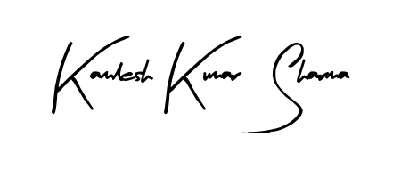 A stylish, flowing autograph style designed for name Kamlesh Kumar  Sharma using Arty Signature typography. Perfect for digital creative projects. Kamlesh Kumar  Sharma signature style 8 images and pictures png
