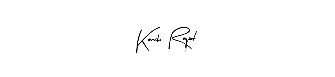 Make a beautiful signature design for name Kanchi Rajput. With this signature (Arty Signature) style, you can create a handwritten signature for free. Kanchi Rajput signature style 8 images and pictures png