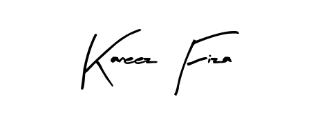 Make a beautiful signature design for name Kaneez Fiza. Use this online signature maker to create a handwritten signature for free. Kaneez Fiza signature style 8 images and pictures png