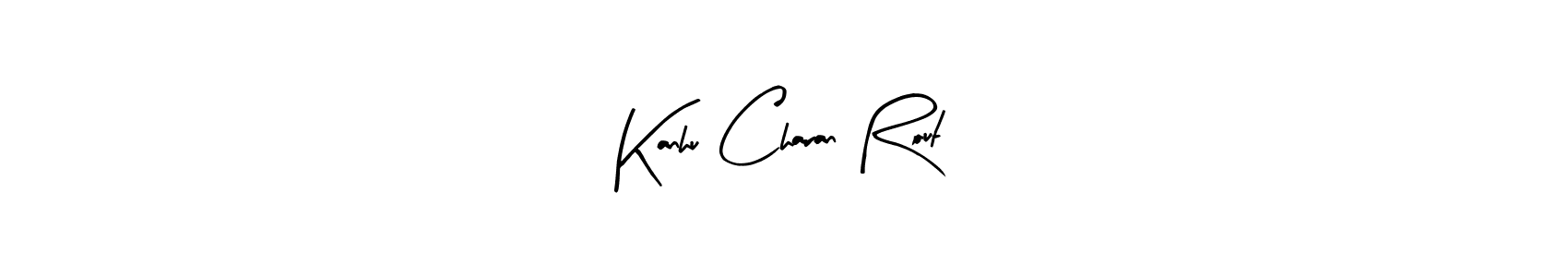 Similarly Arty Signature is the best handwritten signature design. Signature creator online .You can use it as an online autograph creator for name Kanhu Charan Rout. Kanhu Charan Rout signature style 8 images and pictures png