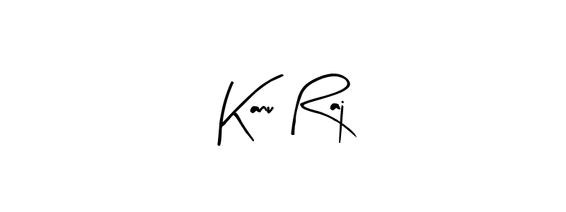 Kanu Raj stylish signature style. Best Handwritten Sign (Arty Signature) for my name. Handwritten Signature Collection Ideas for my name Kanu Raj. Kanu Raj signature style 8 images and pictures png