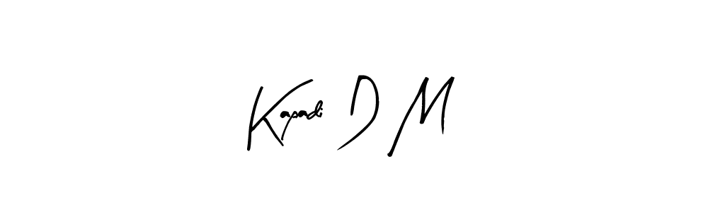 This is the best signature style for the Kapadi D M name. Also you like these signature font (Arty Signature). Mix name signature. Kapadi D M signature style 8 images and pictures png