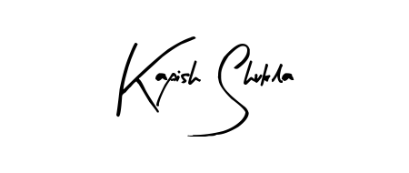 Make your name Kapish Shukla memorable on every contract using Arty Signature autograph style. Instant transparent background export available. Kapish Shukla signature style 8 images and pictures png