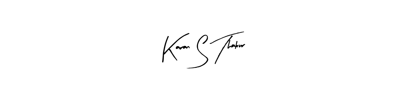 Once you've used our free online signature maker to create your best signature Arty Signature style, it's time to enjoy all of the benefits that Karan S Thakur name signing documents. Karan S Thakur signature style 8 images and pictures png