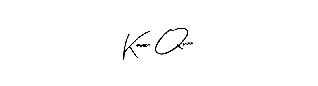 How to make Karen Quinn signature? Arty Signature is a professional autograph style. Create handwritten signature for Karen Quinn name. Karen Quinn signature style 8 images and pictures png