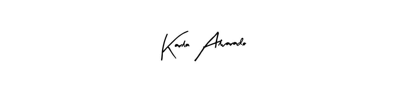 Design your own signature with our free online signature maker. With this signature software, you can create a handwritten (Arty Signature) signature for name Karla Alvarado. Karla Alvarado signature style 8 images and pictures png