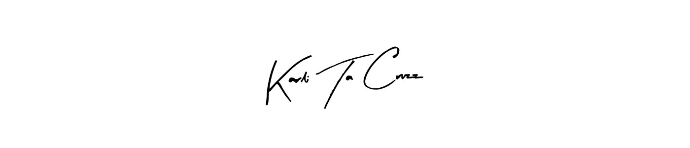 It looks lik you need a new signature style for name Karli Ta Cruzz. Design unique handwritten (Arty Signature) signature with our free signature maker in just a few clicks. Karli Ta Cruzz signature style 8 images and pictures png