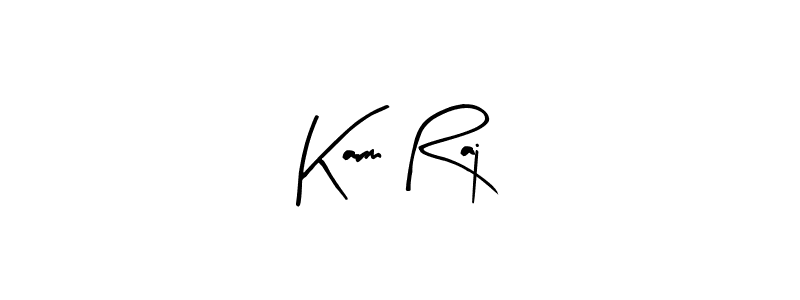 How to make Karm Raj signature? Arty Signature is a professional autograph style. Create handwritten signature for Karm Raj name. Karm Raj signature style 8 images and pictures png
