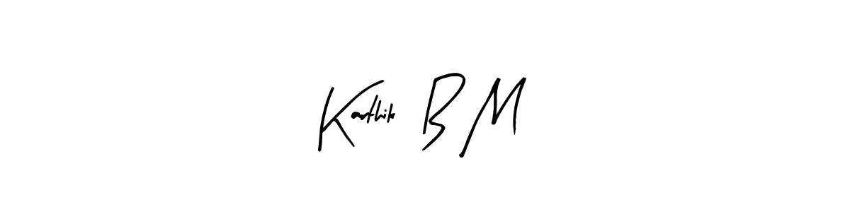 This is the best signature style for the Karthik  B M name. Also you like these signature font (Arty Signature). Mix name signature. Karthik  B M signature style 8 images and pictures png