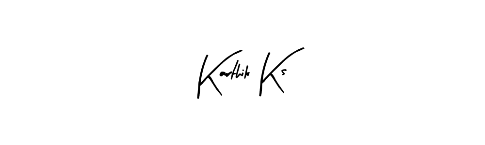 You should practise on your own different ways (Arty Signature) to write your name (Karthik Ks) in signature. don't let someone else do it for you. Karthik Ks signature style 8 images and pictures png