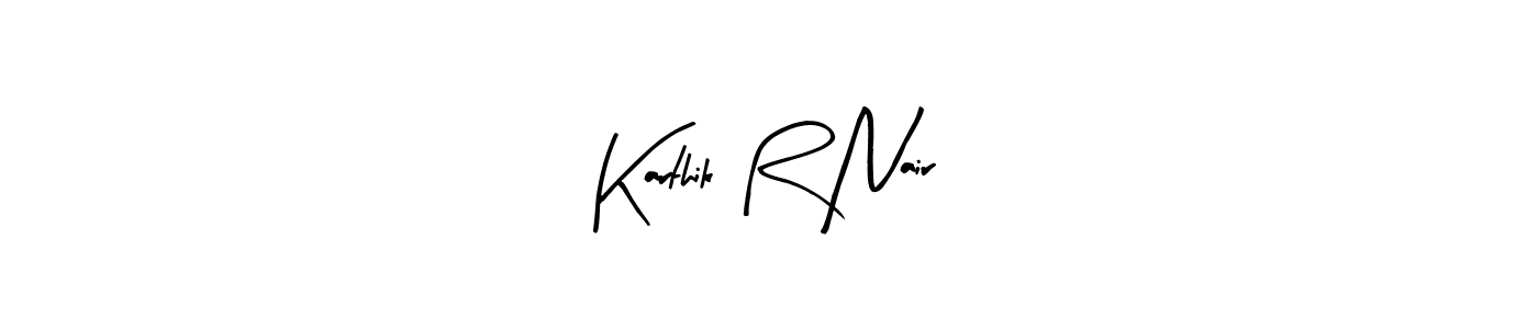 Karthik R Nair stylish signature style. Best Handwritten Sign (Arty Signature) for my name. Handwritten Signature Collection Ideas for my name Karthik R Nair. Karthik R Nair signature style 8 images and pictures png