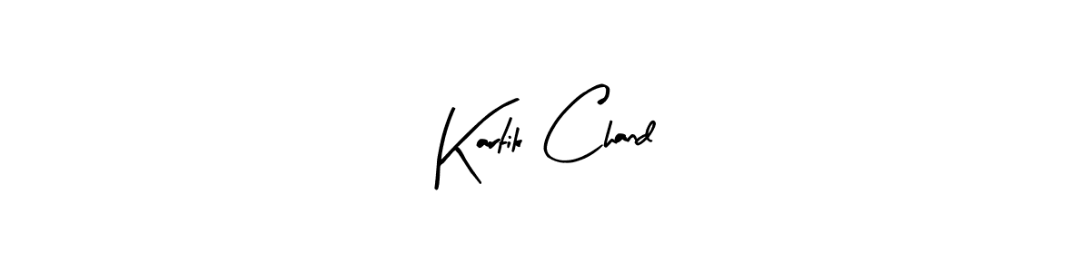 Similarly Arty Signature is the best handwritten signature design. Signature creator online .You can use it as an online autograph creator for name Kartik Chand. Kartik Chand signature style 8 images and pictures png