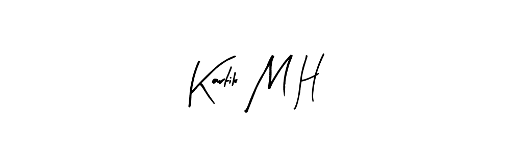This is the best signature style for the Kartik M H name. Also you like these signature font (Arty Signature). Mix name signature. Kartik M H signature style 8 images and pictures png