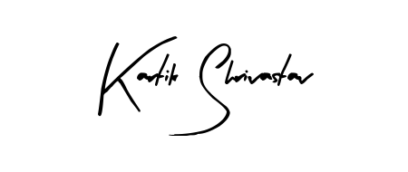 Achieve flawless digital penmanship with Kartik Shrivastav name in Arty Signature font. The perfect tool for creating online signatures. Kartik Shrivastav signature style 8 images and pictures png