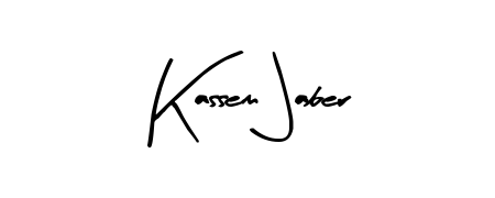 Get an exclusive digital autograph for Kassem Jaber. The Arty Signature typeface captures the charm of real penmanship on paper. Kassem Jaber signature style 8 images and pictures png
