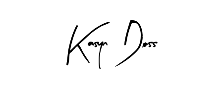 The best way (Arty Signature) to make a short signature is to pick only two or three words in your name. For converting this name Kasyn Doss. Kasyn Doss signature style 8 images and pictures png