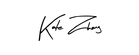 The Arty Signature signature style provides a bold statement for name Kate Zhong. Designed for business owners, executives, and leaders. Kate Zhong signature style 8 images and pictures png