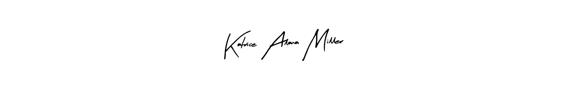 Also You can easily find your signature by using the search form. We will create Katrice Alana Miller name handwritten signature images for you free of cost using Arty Signature sign style. Katrice Alana Miller signature style 8 images and pictures png