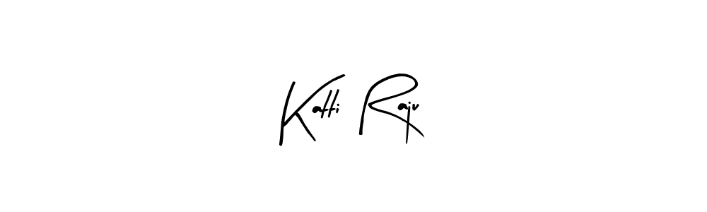 Use a signature maker to create a handwritten signature online. With this signature software, you can design (Arty Signature) your own signature for name Katti Raju. Katti Raju signature style 8 images and pictures png