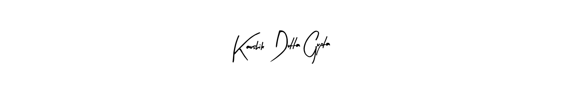Use a signature maker to create a handwritten signature online. With this signature software, you can design (Arty Signature) your own signature for name Kaushik Dutta Gupta. Kaushik Dutta Gupta signature style 8 images and pictures png