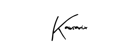 An effortless, minimalist signature concept for Kawsarix using Arty Signature design. Clean lines that look great on any document. Kawsarix signature style 8 images and pictures png