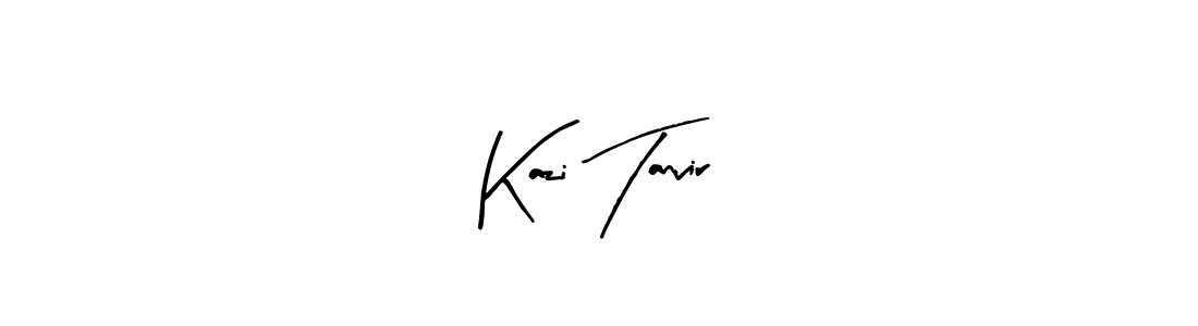 Also we have Kazi Tanvir name is the best signature style. Create professional handwritten signature collection using Arty Signature autograph style. Kazi Tanvir signature style 8 images and pictures png