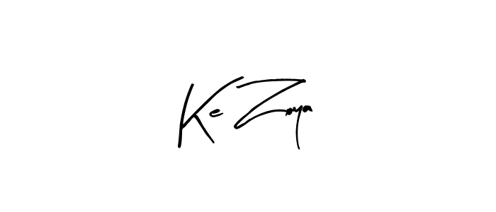 How to Draw Ke Zoya signature style? Arty Signature is a latest design signature styles for name Ke Zoya. Ke Zoya signature style 8 images and pictures png