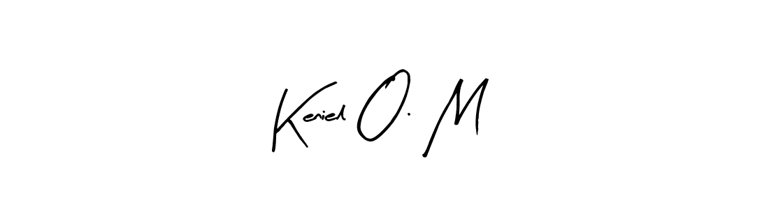Also we have Keniel O. M name is the best signature style. Create professional handwritten signature collection using Arty Signature autograph style. Keniel O. M signature style 8 images and pictures png