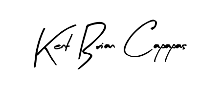 A classic penmanship look for Kent Brian Capapas. The Arty Signature font brings timeless elegance and confidence to every signed document. Kent Brian Capapas signature style 8 images and pictures png