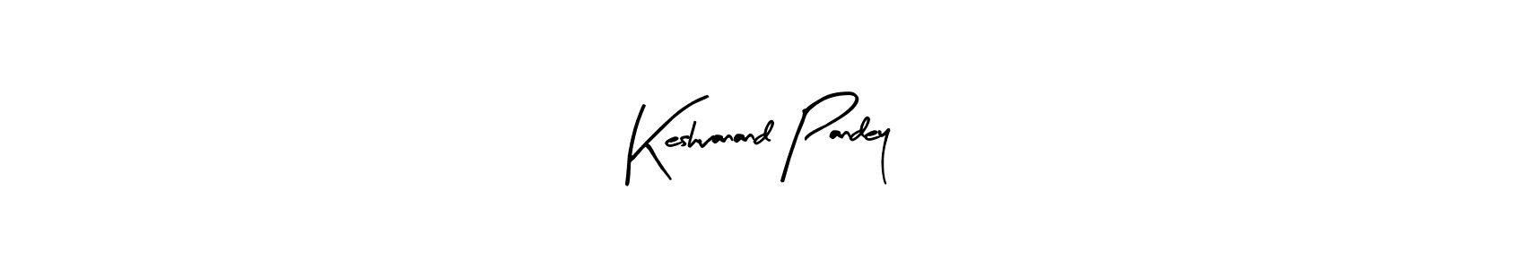 Design your own signature with our free online signature maker. With this signature software, you can create a handwritten (Arty Signature) signature for name Keshvanand Pandey. Keshvanand Pandey signature style 8 images and pictures png