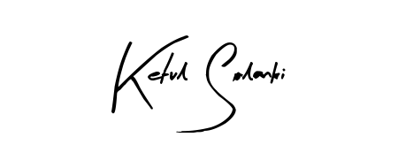 Similarly Arty Signature is the best handwritten signature design. Signature creator online. You can use it as an online autograph creator for name Ketul Solanki. Ketul Solanki signature style 8 images and pictures png