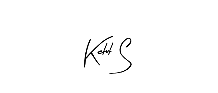 Make a beautiful signature design for name Ketut S. With this signature (Arty Signature) style, you can create a handwritten signature for free. Ketut S signature style 8 images and pictures png