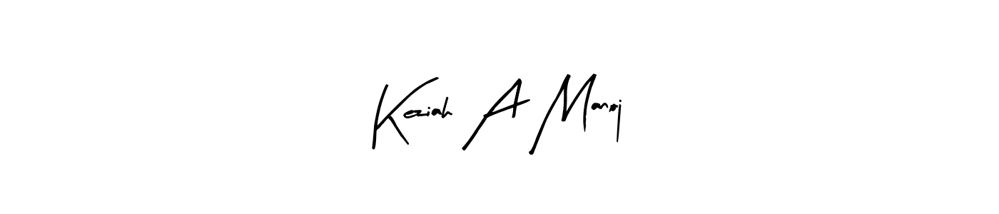 How to Draw Keziah A Manoj signature style? Arty Signature is a latest design signature styles for name Keziah A Manoj. Keziah A Manoj signature style 8 images and pictures png