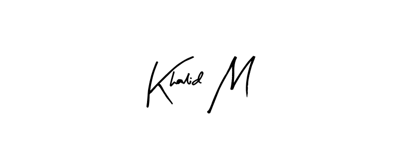 This is the best signature style for the Khalid M name. Also you like these signature font (Arty Signature). Mix name signature. Khalid M signature style 8 images and pictures png