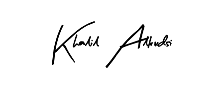A modern signature idea for name Khalil Alkudsi using Arty Signature font. Clean strokes and elegant curves make it stand out instantly. Khalil Alkudsi signature style 8 images and pictures png