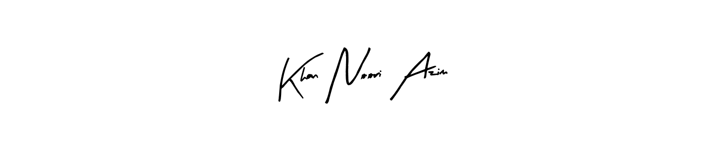 Best and Professional Signature Style for Khan Noori Azim. Arty Signature Best Signature Style Collection. Khan Noori Azim signature style 8 images and pictures png
