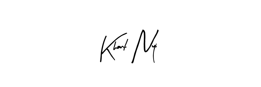 This is the best signature style for the Khant Nyi name. Also you like these signature font (Arty Signature). Mix name signature. Khant Nyi signature style 8 images and pictures png